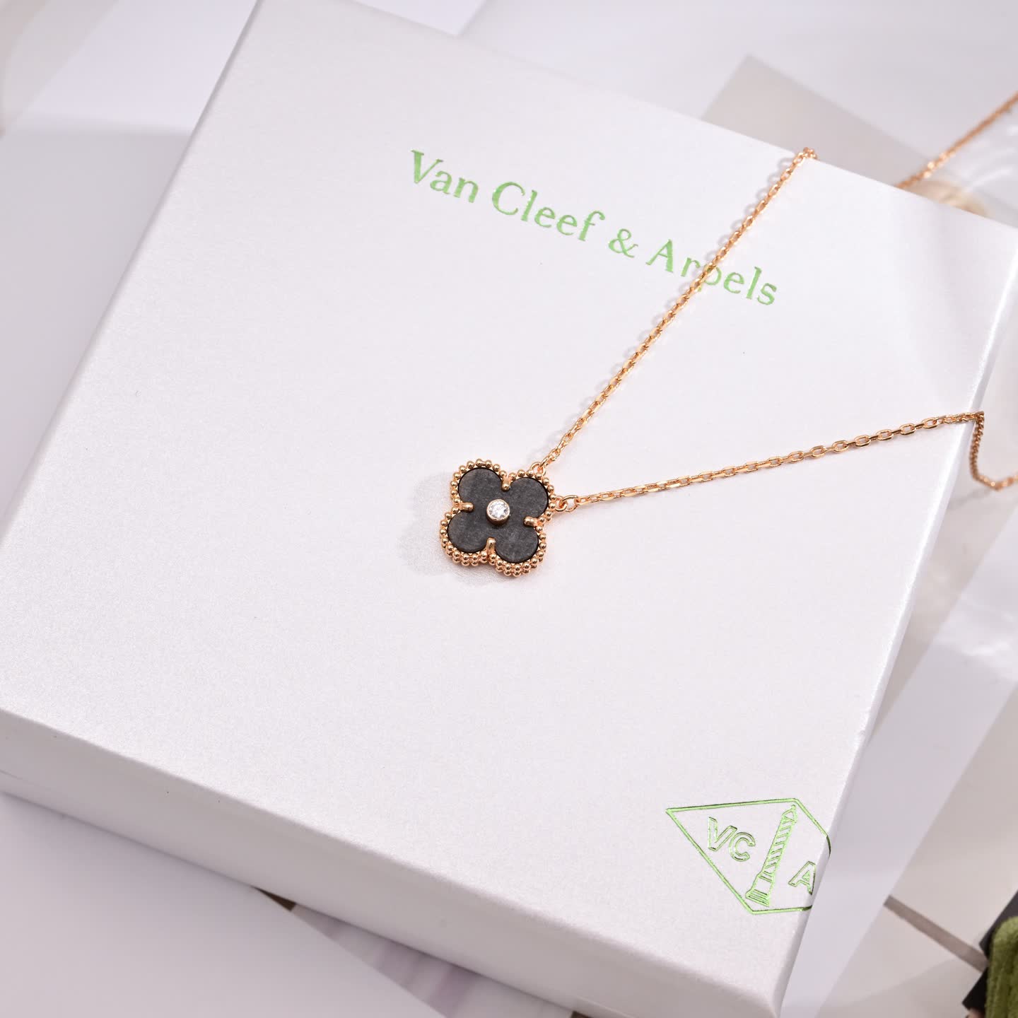 Van Cleef & Arpels Alhambra Gold Chain Necklaces